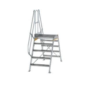 Günzburger Steigtechnik Überstieg 60° Stufenbreite 800 mm 5 Stufen