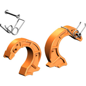 Layher ET FG FINGER 42MM PAAR ORANGE KPL