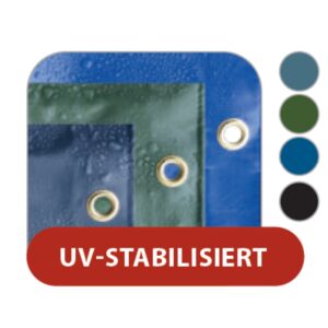 Das richtige Gewächshaus - problemlos und komfortabel 12 A-TEX PVC-Abdeckplane / Gewebeplane (ca. 650 g/m²) blau 2 x 3 m