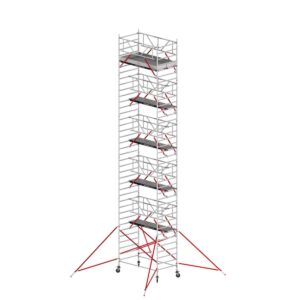 Altrex RS TOWER 52(Safe-Quick® + Streben) fahrgerüst breit, 1.35 x 2.45 m  Holz-Plattformen, Arbeitshöhe bis 12,20m