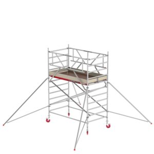 Altrex Fahrgerüst RS TOWER 42 mit Safe-Quick® Geländer + Streben - 1.35 x 2.45 m Arbeitshöhe 4,2 m