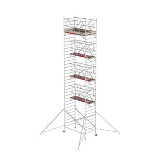 Altrex Fahrgerüst RS TOWER 42 mit Safe-Quick® Geländer + Streben - 1.35 x 2.45 m Arbeitshöhe bis 11,2m