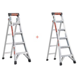Altrex King Kombo - 3 in 1 Stufenstehleiter 5 + 3 Stufen und 6 + 3 Stufen