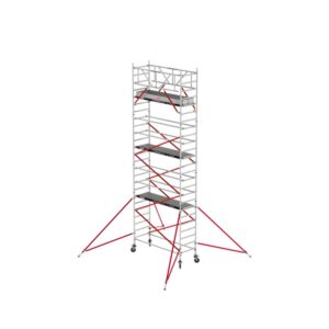Altrex RS TOWER 51 PLUS - Aluminium Fahrgerüst 0.90 x 2.45 m Fiber-Deck®-Plattformen, Arbeitshöhe bis 8,2m