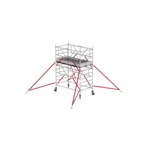 Das richtige Gewächshaus - problemlos und komfortabel 6 Altrex RS TOWER 52-S(Safe-Quick®) fahrgerüst breit, 1.35x2.45 m Fiber-Deck®-Plattformen, Arbeitshöhe bis 4,2m