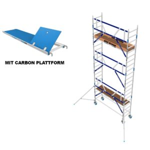 ASC Group AGS Rollgerüst 75x305x5,3ph carbon - einseitig