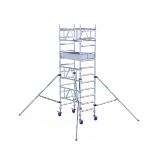 EuroScaffold Fahrgerüst One-Tower - 0,75 x 1,20 m Arbeitshöhe bis 4,2m