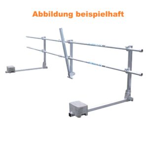 ASC Group Flachdach - Absturzsicherung - DKO klappbar Komplettset 3m