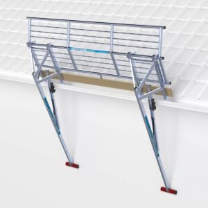 EuroScaffold SGS-Dachrandsicherung für Schrägdach Komplettset 3m