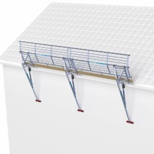 EuroScaffold SGS-Dachrandsicherung für Schrägdach Komplettset 6m