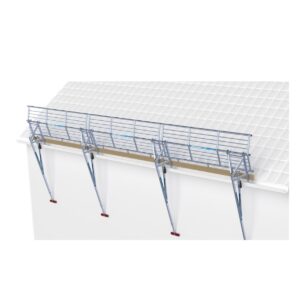 EuroScaffold SGS-Dachrandsicherung für Schrägdach Komplettset 9m