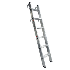 Euroline Aluminium-Regalleiter, einhängbar 1x6