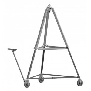 Hailo Professional Aluminium Dreibaum mit Rollen, Typ DB-AR mit Rollen Lieferzeit bitte anfragen