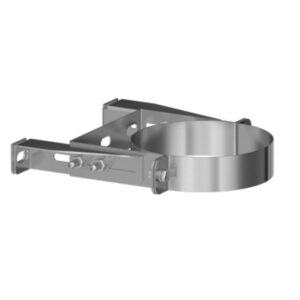 Hailo Professional BuE DN150 Wandhalter 50-100 A4 DN 150, verstellbar 50 - 100 mm
