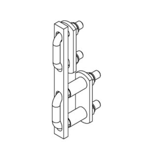 Hailo Professional H50-Verstärkung auf Sprosse 30x30 STFVZ