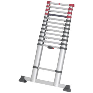 Das richtige Gewächshaus - problemlos und komfortabel 9 Hailo T80 FlexLine Aluminium Sicherheits-Teleskopleiter, 13 Sprossen