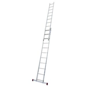 Krause CORDA Schiebe- und AnlegeLeiter 032119 2x11 Sprossen