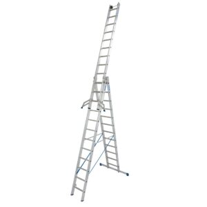 Krause STABILO Sprossen-VielzweckLeiter, treppengängig 3x12 Sprossen