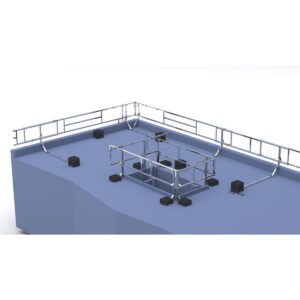 MAUDERER Flachdachsicherung Klassik 50m Set