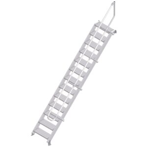 ZARGES LM-Treppe 45° 13 Stufen, 600 mm breit, Höhe 2,79 m