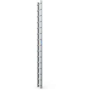 ZARGES Dachleiter 4,2 m Alu natur 15 Sprossen
