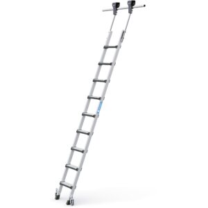 ZARGES Comfortstep Trec LH - Stufen-Regalleiter 9 Stufen