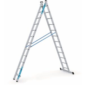 ZARGES Combimaster Plus X - Kombi-Steh-Schiebeleiter 2x12 Sprossen