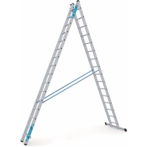 ZARGES Combimaster Plus X - Kombi-Steh-Schiebeleiter 2x16 Sprossen