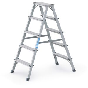 ZARGES Scana B - Stufen-Stehleiter 2x5 Stufen