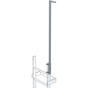 ZARGES Einstiegshilfe für Holm 60x25 mm