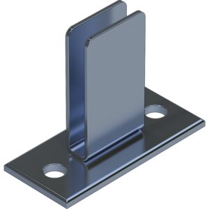 ZARGES Fußplatte für V4A