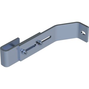 ZARGES Wandhalter, verstellbar 200 - 250 mm für V4A