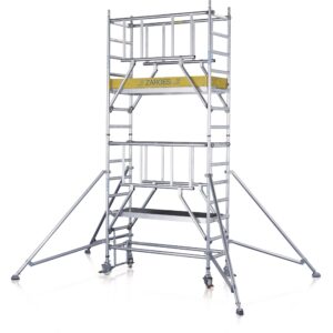 ZARGES Multitower S-PLUS 1T - Fahrgerüst mit Auslegern Arbeitshöhe 10,40 m
