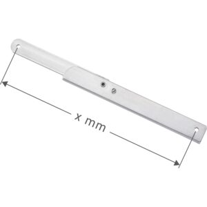 ZARGES Knickstrebe 559 mm links mit Anschlag